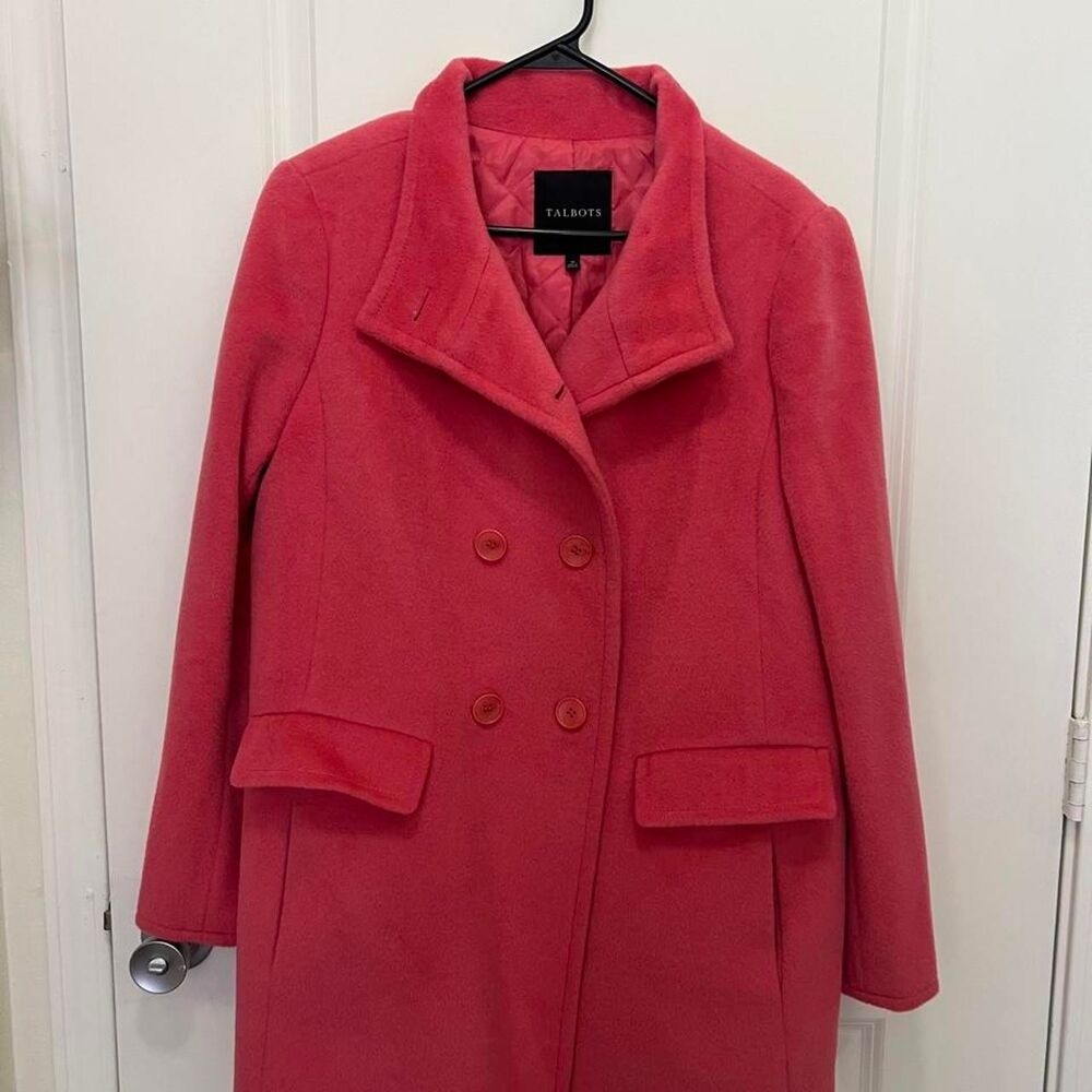 Talbots Pink Peacoat